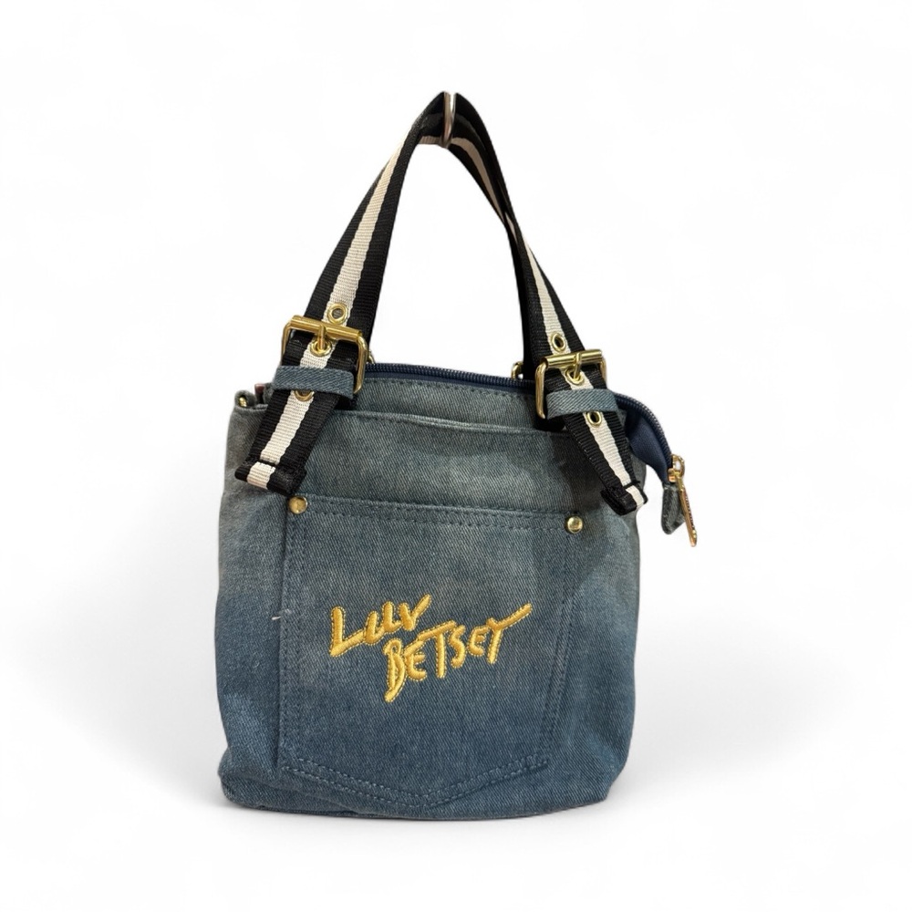 Betsey Johnson small denim bag